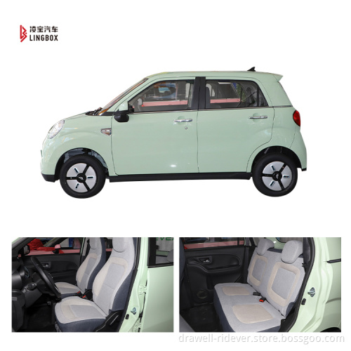 2022 Lingbox китайский дешевый электромобиль Mini City Passenger использовал новые энергетические транспортные средства. Высококачественный электромобиль в продаже в продаже